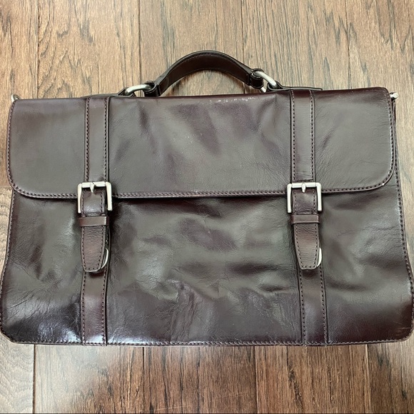Fossil Other - Authentic leather briefcase